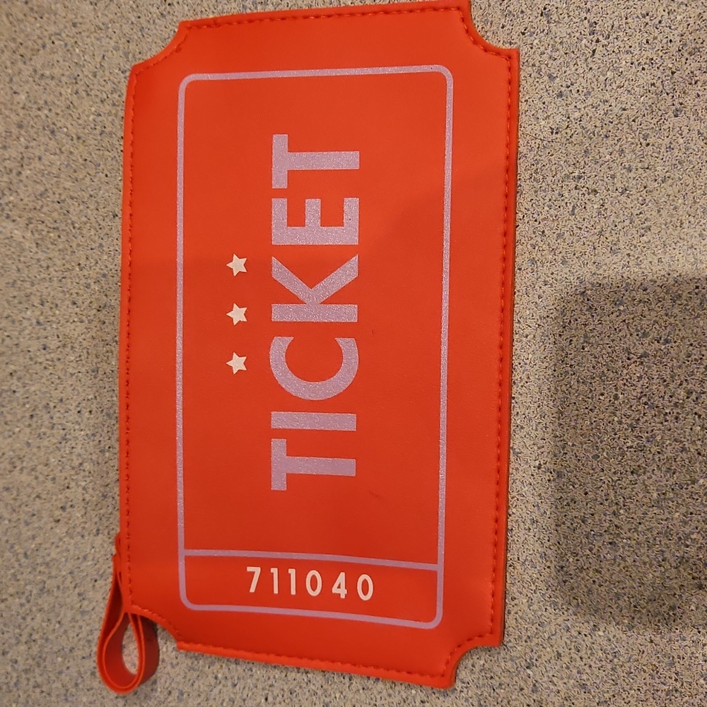 Ipsy Ticket Make Up Bag